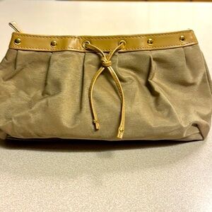 YSL Yves Saint Laurent makeup perfume bag canvas leather clean compact